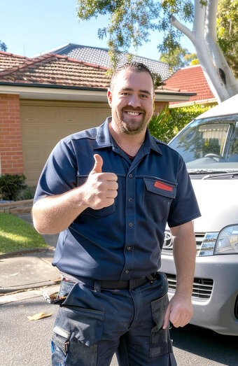 Plumber Thumbs Portrait